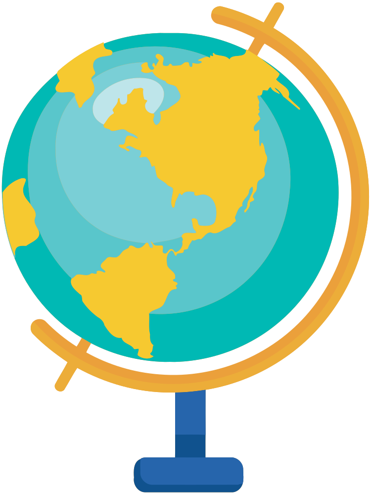 OnlineLabels Clip Art - Globe 2